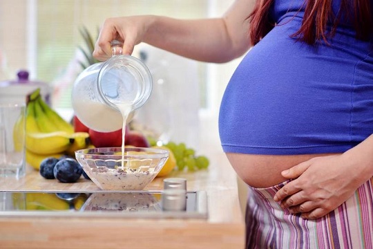 کلسیم مورد نیاز برای جنین